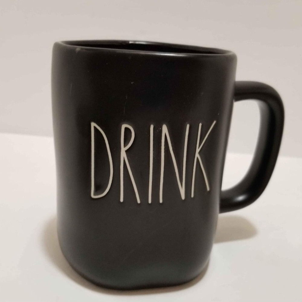 Rae Dunn Black and Cream Mug Duo - Picture 3 of 6